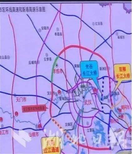 汉南过江通道是武汉都市区环线高速的重要组成部分,北接汉南区,南接