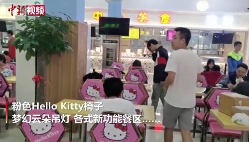 食堂|“甜”意满满 Hello Kitty食堂现身海南大学