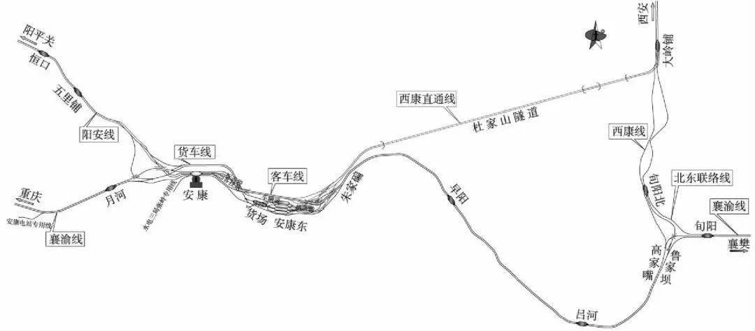 67西康高铁引入安康铁路枢纽方案研究