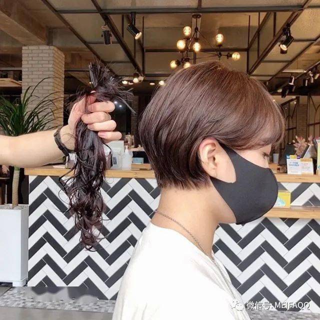 女生|美感短发，剪短发的女生更性感