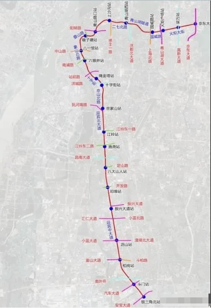 南昌地铁3号线12月20日开通试运营你期待吗