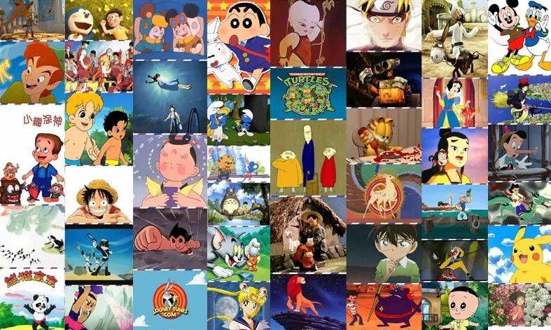 世界动画日100秒带你重温童年经典动画片