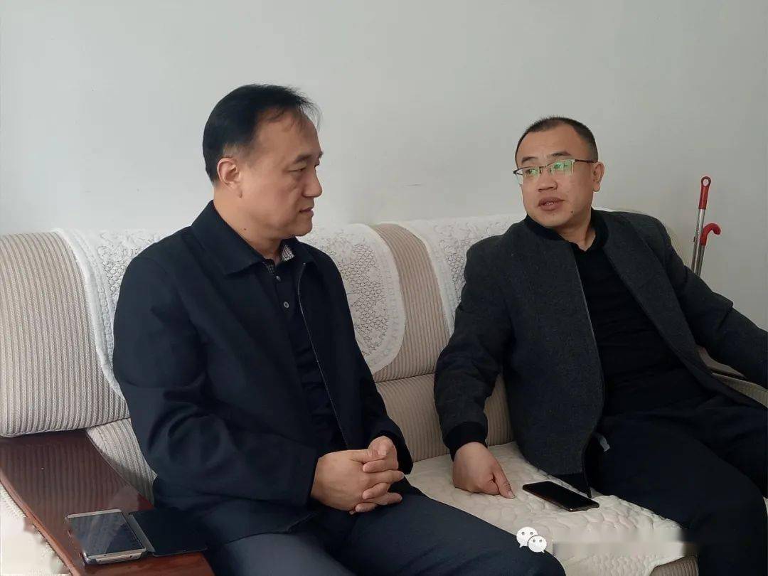 长治市沁县郭爱斌督导调研新店段柳脱贫攻坚和"三零"