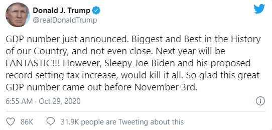 拜登和特朗普对美国gdp_美国大选特朗普拜登(2)