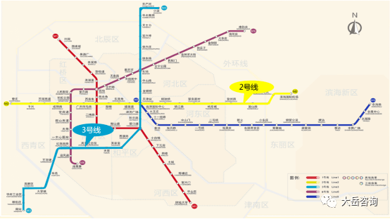 地铁2号线,3号线线路图本项目遵循"融资,提效,促改"的原则,创造性地