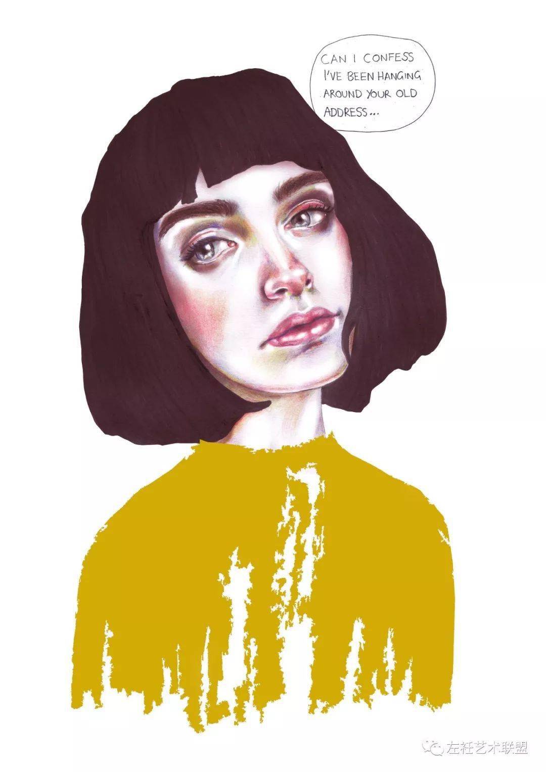 辅导|时装画探索 | Aysha Miah-Edwards不喜欢“美人”，只喜欢“怪人”