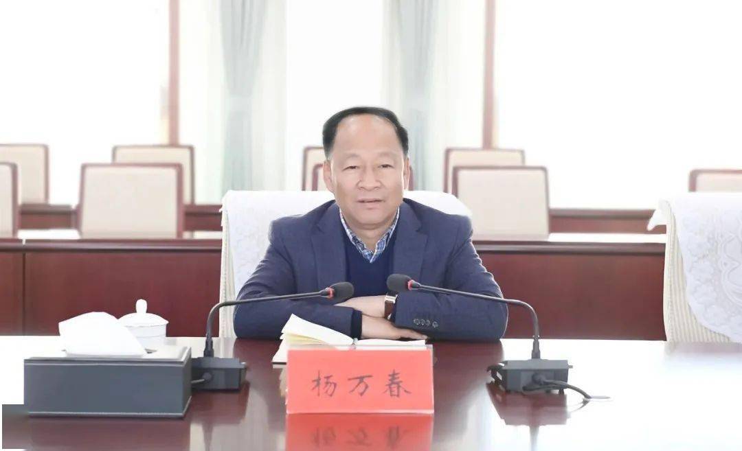 新区领导杨万春,王富魁,魏忠彦参加座谈会.