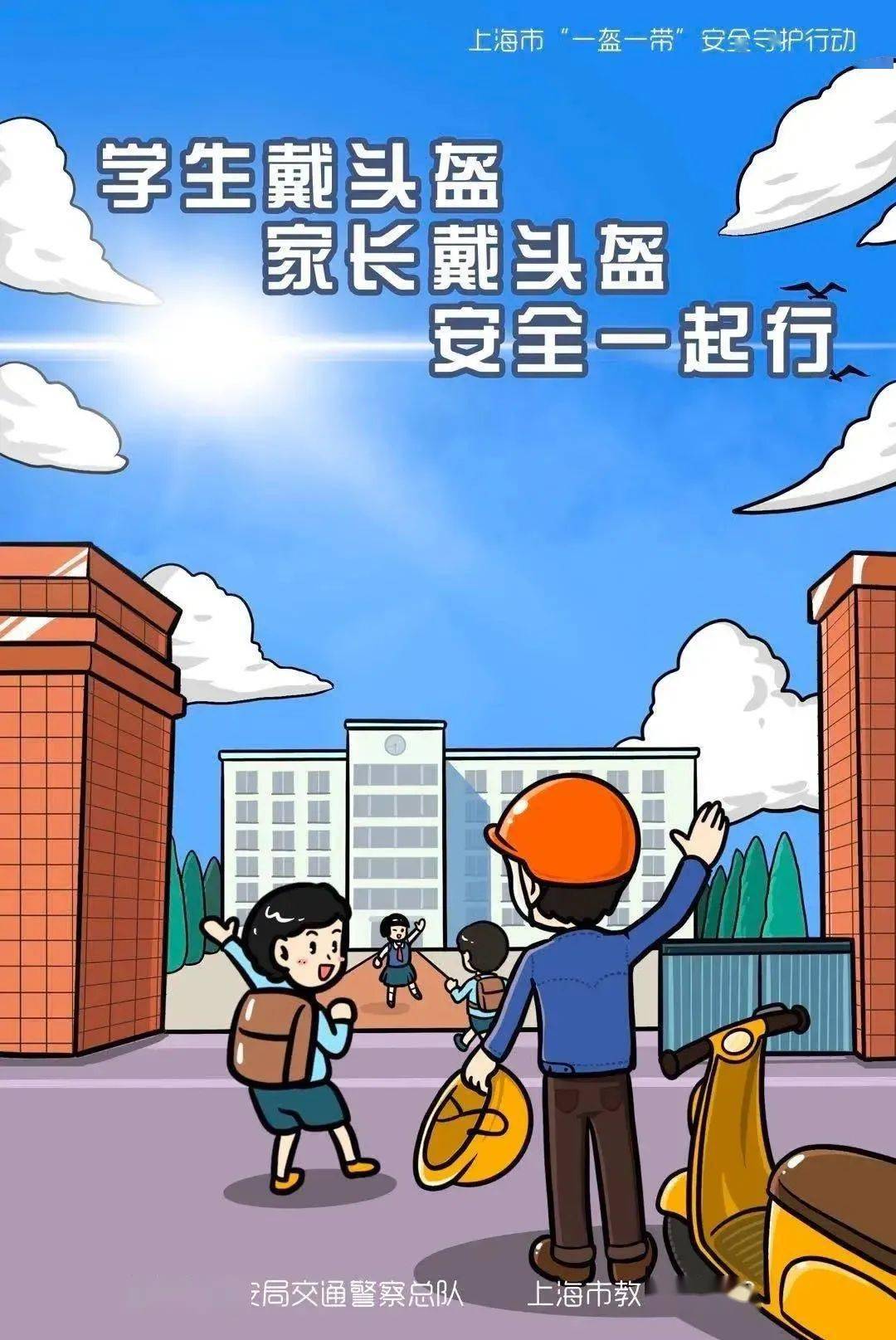 【第728期·协同育人"一盔一带 安全守护"致全校师生,家长的一封信