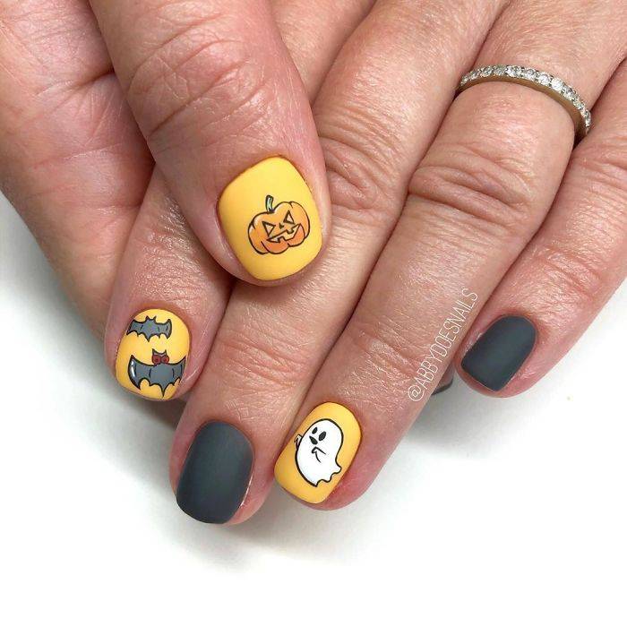 南瓜|花式美甲不流行了？南瓜美甲更时尚！