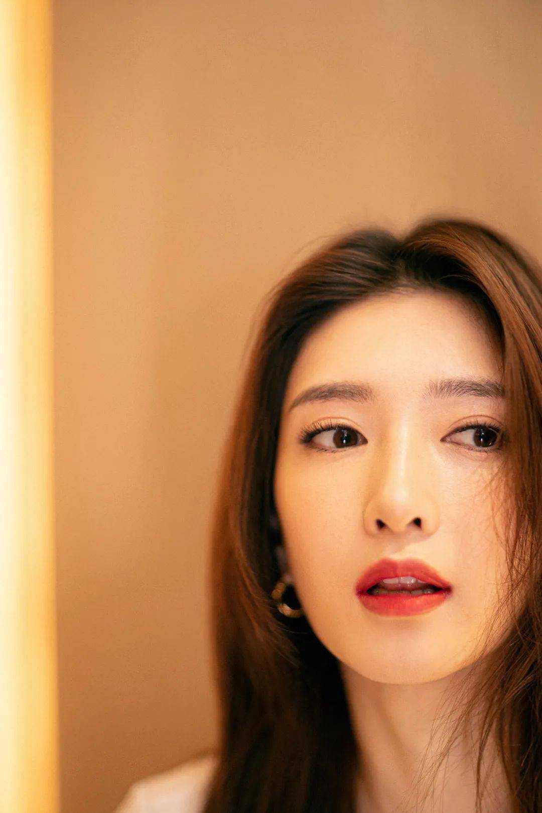 嘴唇|美人计 | 江疏影的下班图比精修照还美，什么原因？