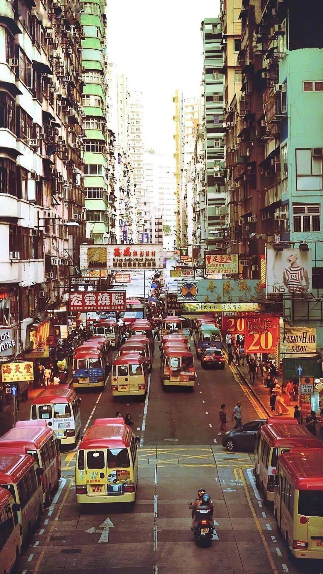 壁纸 香港街景