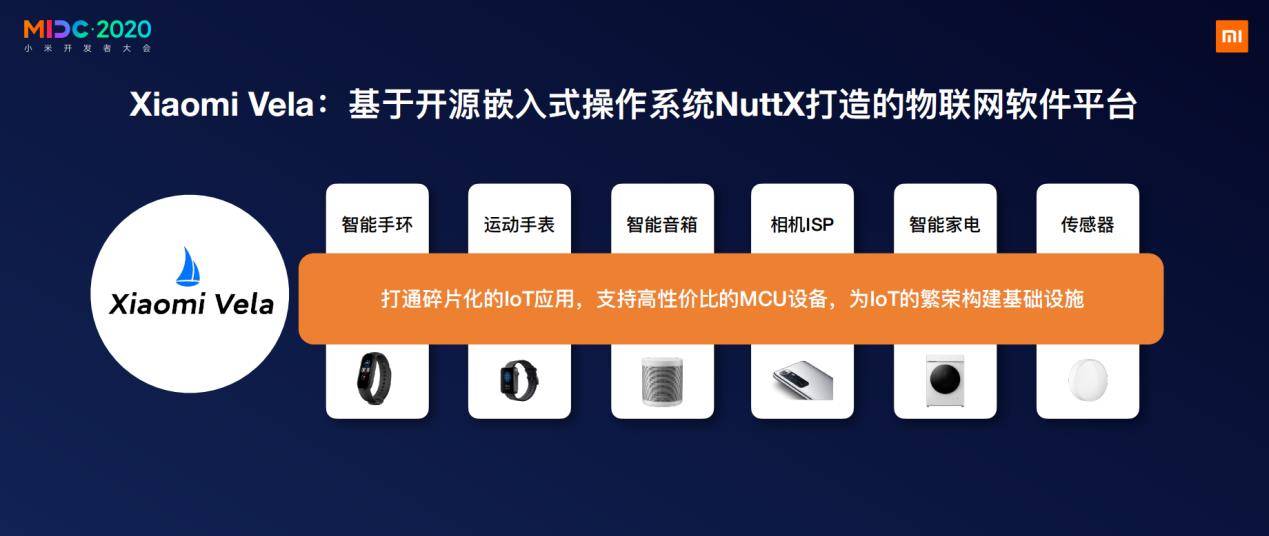 Vela|小米发布Xiaomi Vela物联网软件平台，力求打破物联网市场碎片化