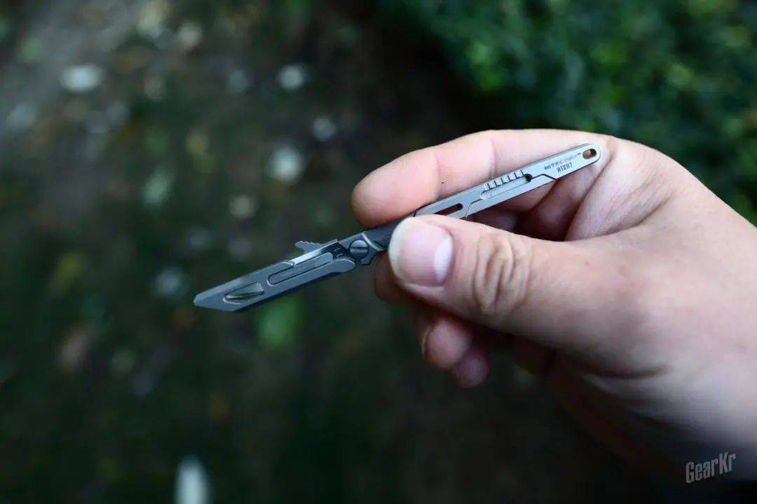 最美小装备NITECORE NTK07钛合金一体小刀