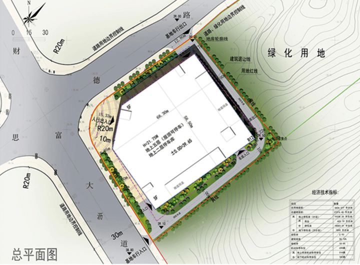 据九江市自然资源局消息 思德路立体停车场项目规划设计方案 思德路