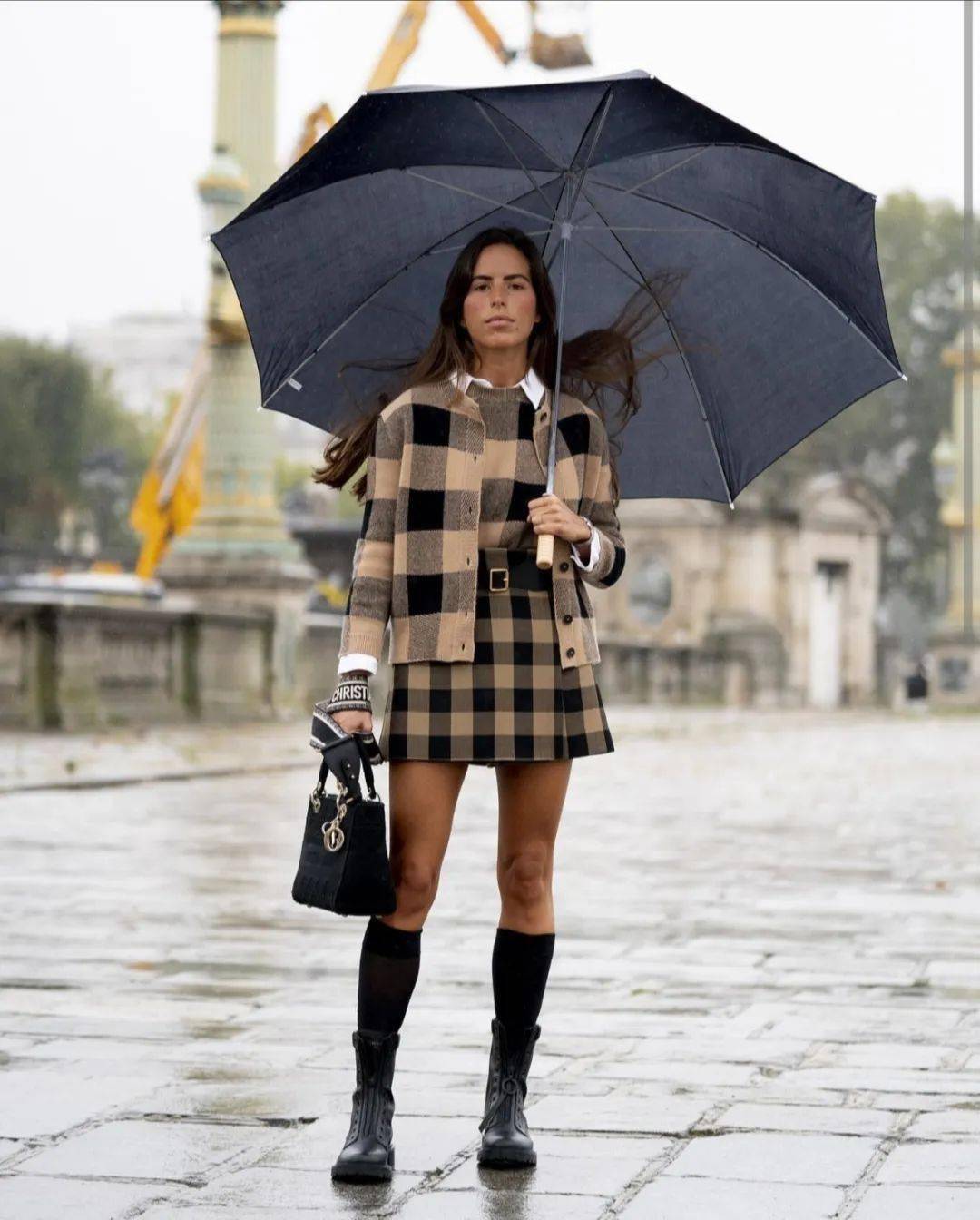 格子|热播剧女象棋天才造型更出圈~这一波复古格纹带起来！