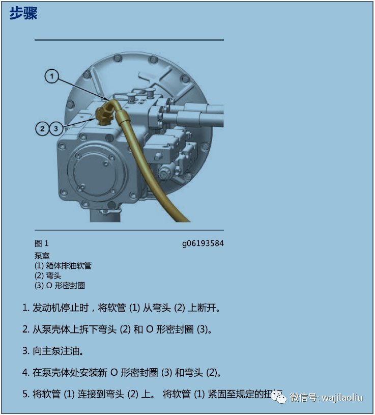 【主泵排气教学】卡特液压泵大修或保养后如何排除液压系统中的空气