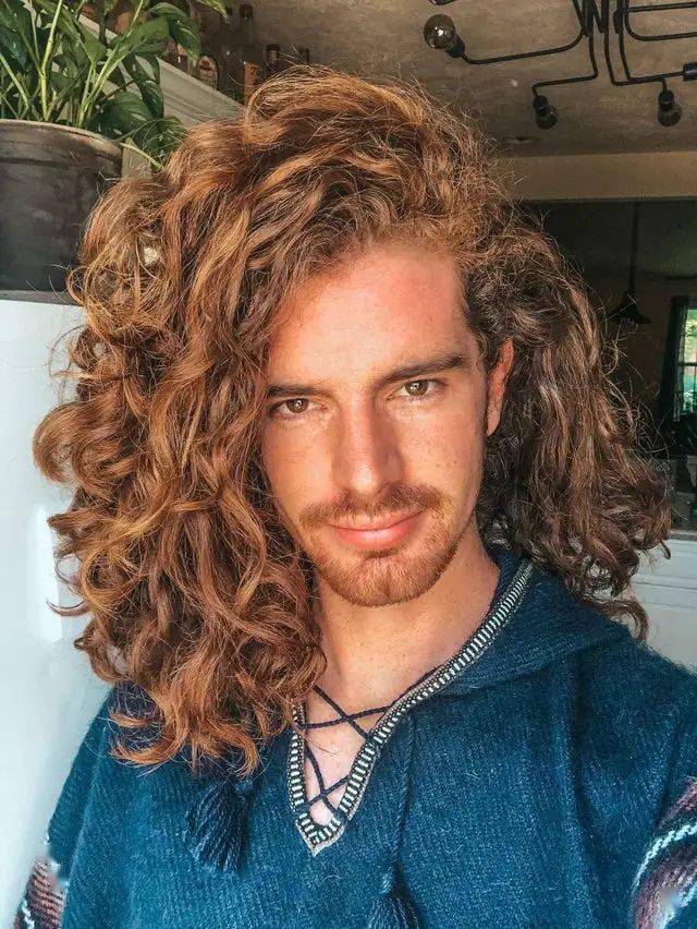 长发|一群喜欢留长发的男生各种po自拍，有些居然性感又妩媚啊！