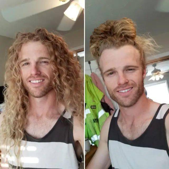 长发|一群喜欢留长发的男生各种po自拍，有些居然性感又妩媚啊！