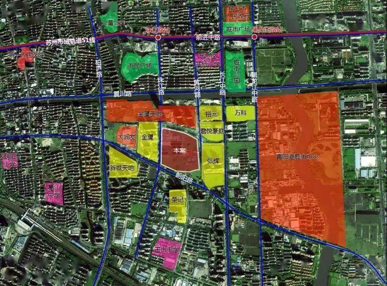 苏州土地市场新挂6宗涉宅地_配套