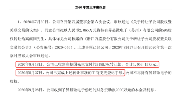 股份|万盛股份关联交易追踪：董事长被指套取上市公司巨额利益