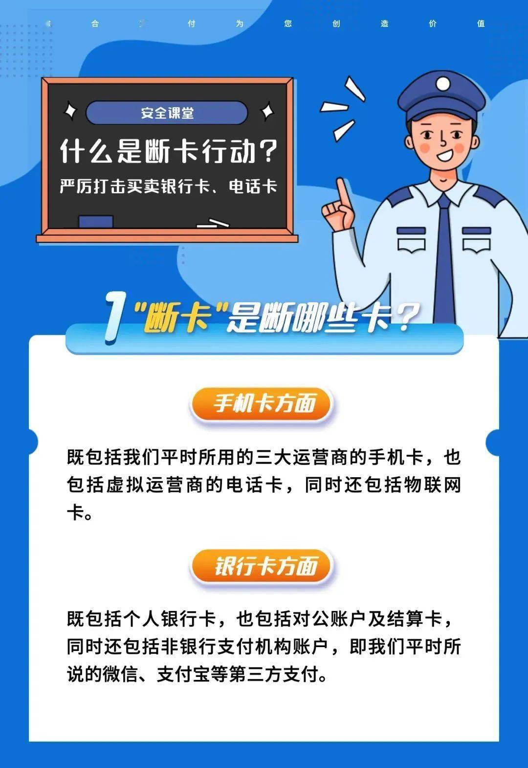 一图看懂什么是"断卡"行动?