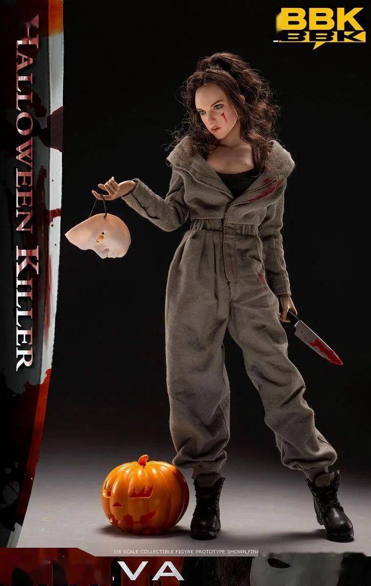 【资讯】bbk 新品 1/6系列 万圣节 杀手女郎 麦尔 可动人偶