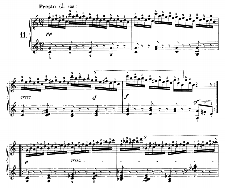 599车尔尼15条钢琴曲谱(2)