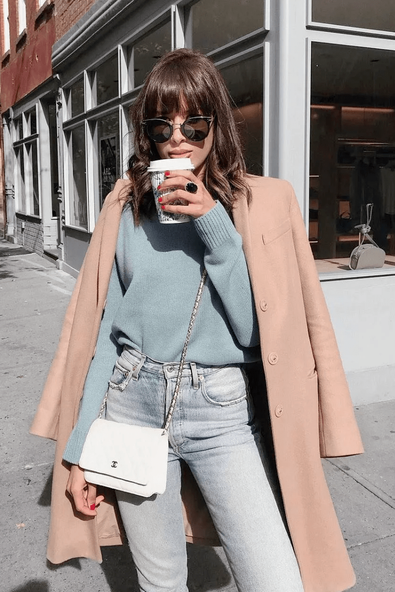 驼色|比驼色更好穿，今年冬天“奶茶色”火了！！