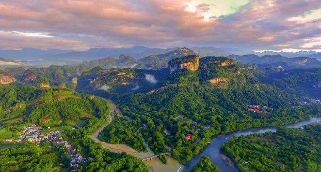 喜迎旅发俯瞰武夷带你飞天看武夷山全景