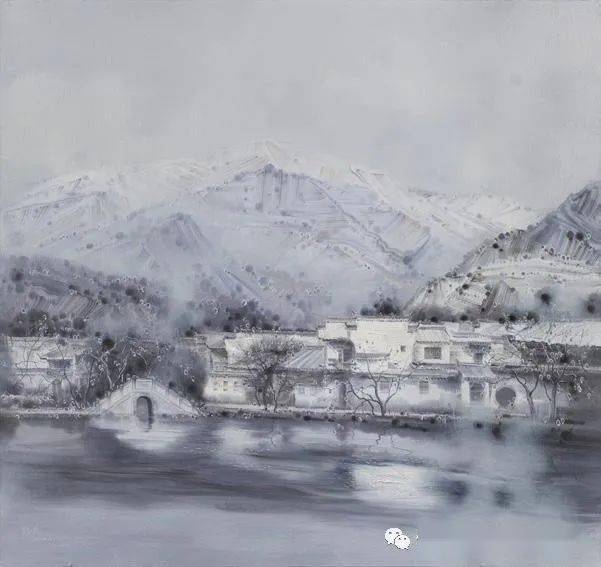 心灵表征中国画家翁凯旋油画作品欣赏