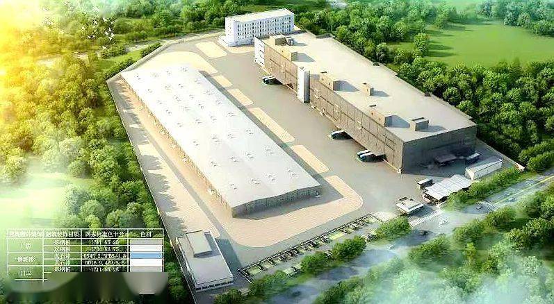 新津造四川最大桃李面包生产基地主体完工