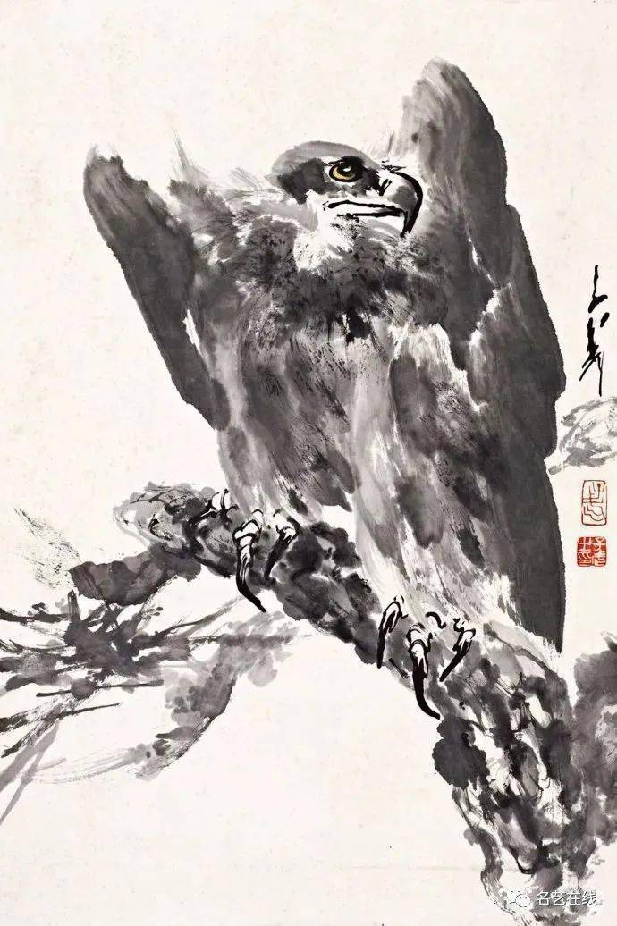 王子武大写意花鸟画,泼墨淋漓!