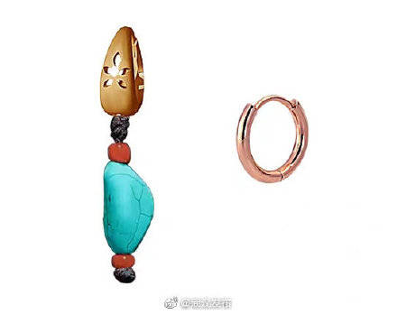 湖北有最美的丁真同款耳坠插图1 湖北有最美的丁真同款耳坠