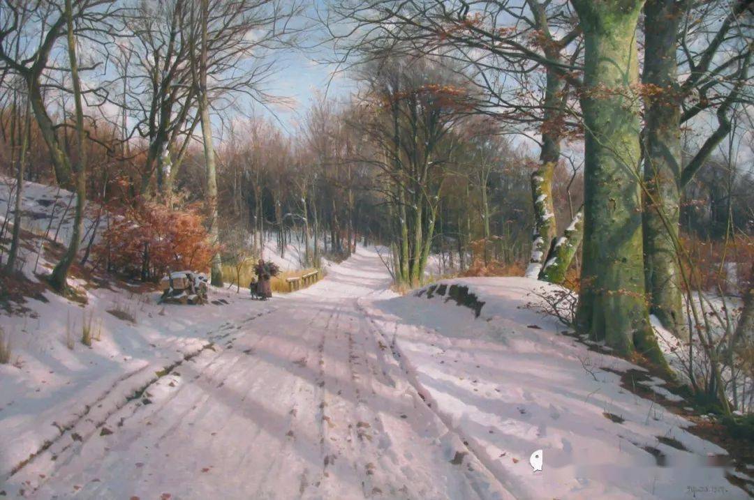 油画风景——画雪小技巧!