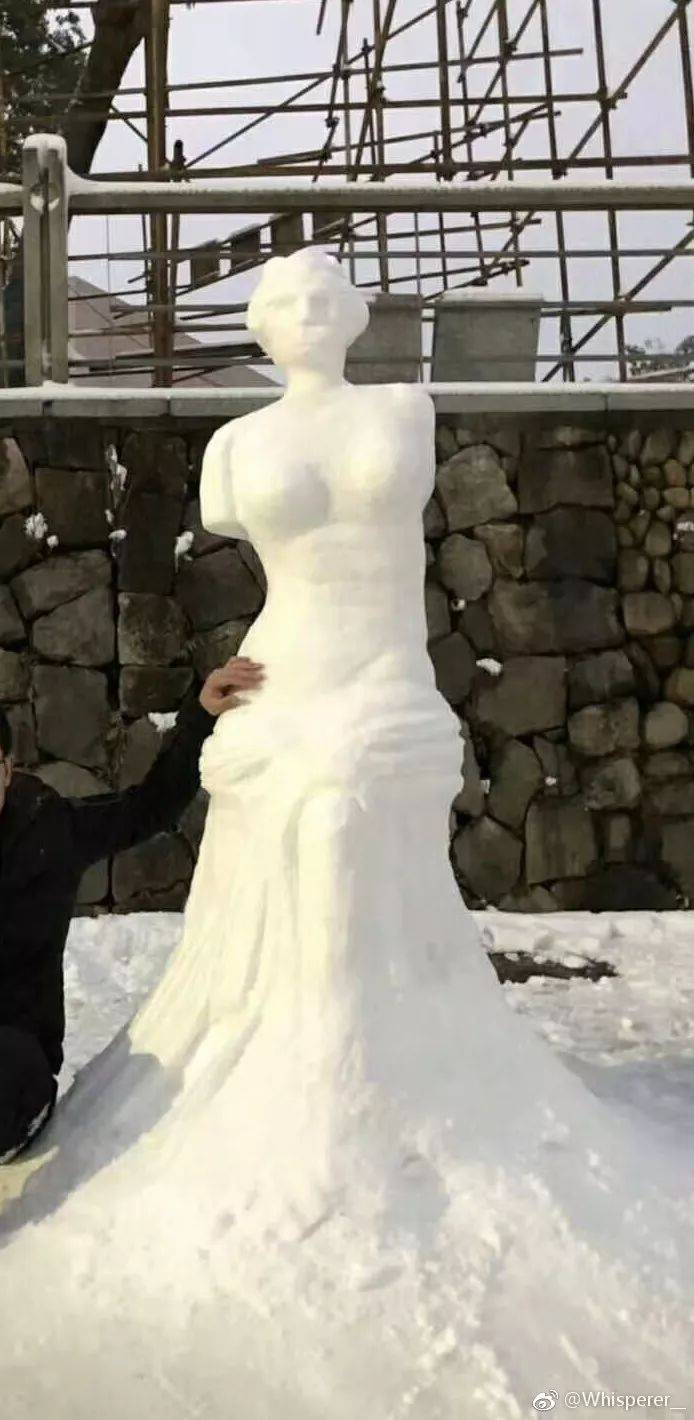 沙雕雪人大赛又来了最后一个差点笑死我了