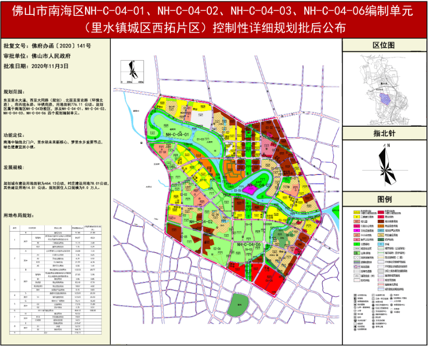 最新调整新增7宗宅地里水城区西拓控规再度公布