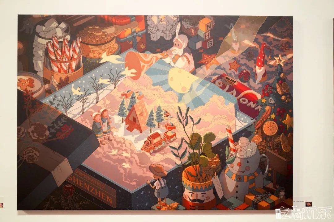 顶尖插画师作品 沉浸式看展空间 限量周边!
