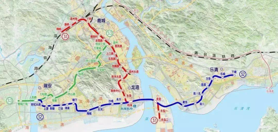 温州s2线或将延伸至文成