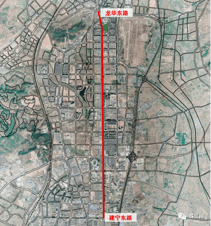 珠江源大道位于曲靖市中心城区,是连接麒麟区,沾益区的南北向交通性