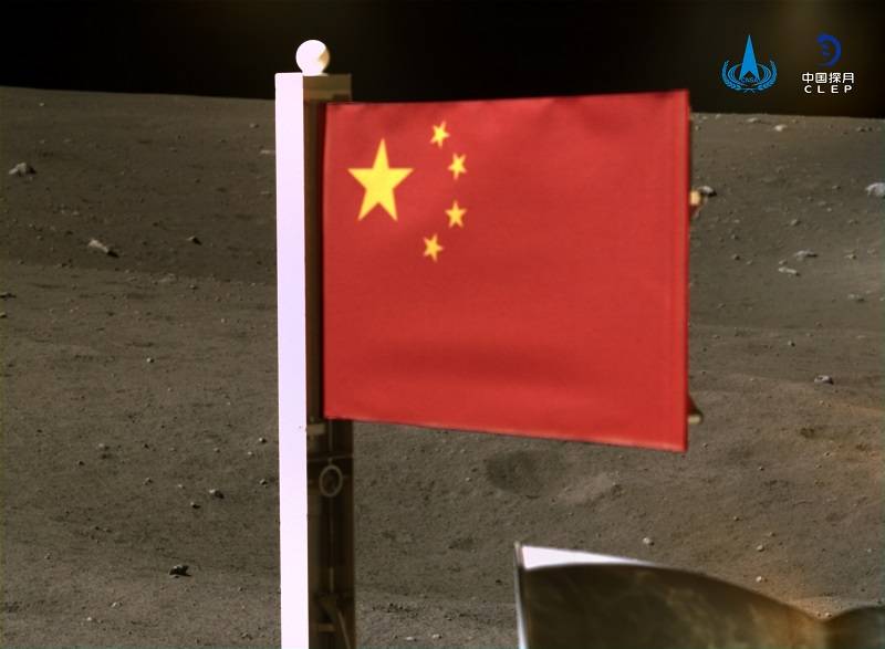 五星红旗亮相月球,动态展示特别在哪?