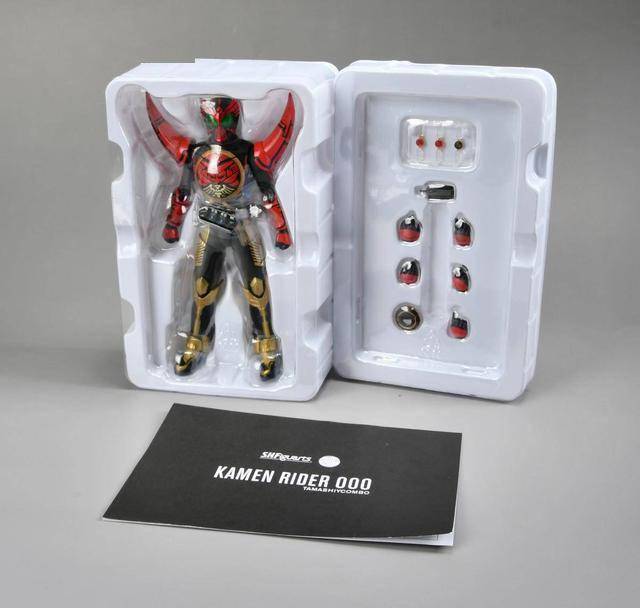 78官测:万代 shf 真骨雕 假面骑士ooo 魂联组