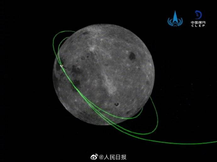 成功|祝贺！嫦娥五号探测器对接组合体成功分离