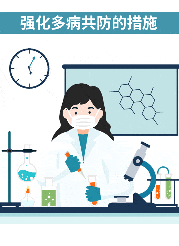 在持续加强新冠肺炎疫情防控工作的同时,通过推进疫苗的接种,多病原