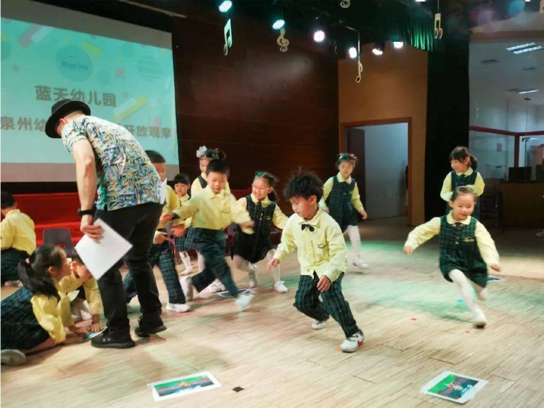 『蓝天公开课』蓝天幼儿园面向泉州幼高专英语系开放观摩
