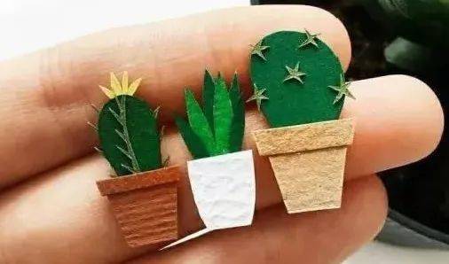 幼师素材:4款剪纸盆栽创意手工,惊艳了幼师的朋友圈!