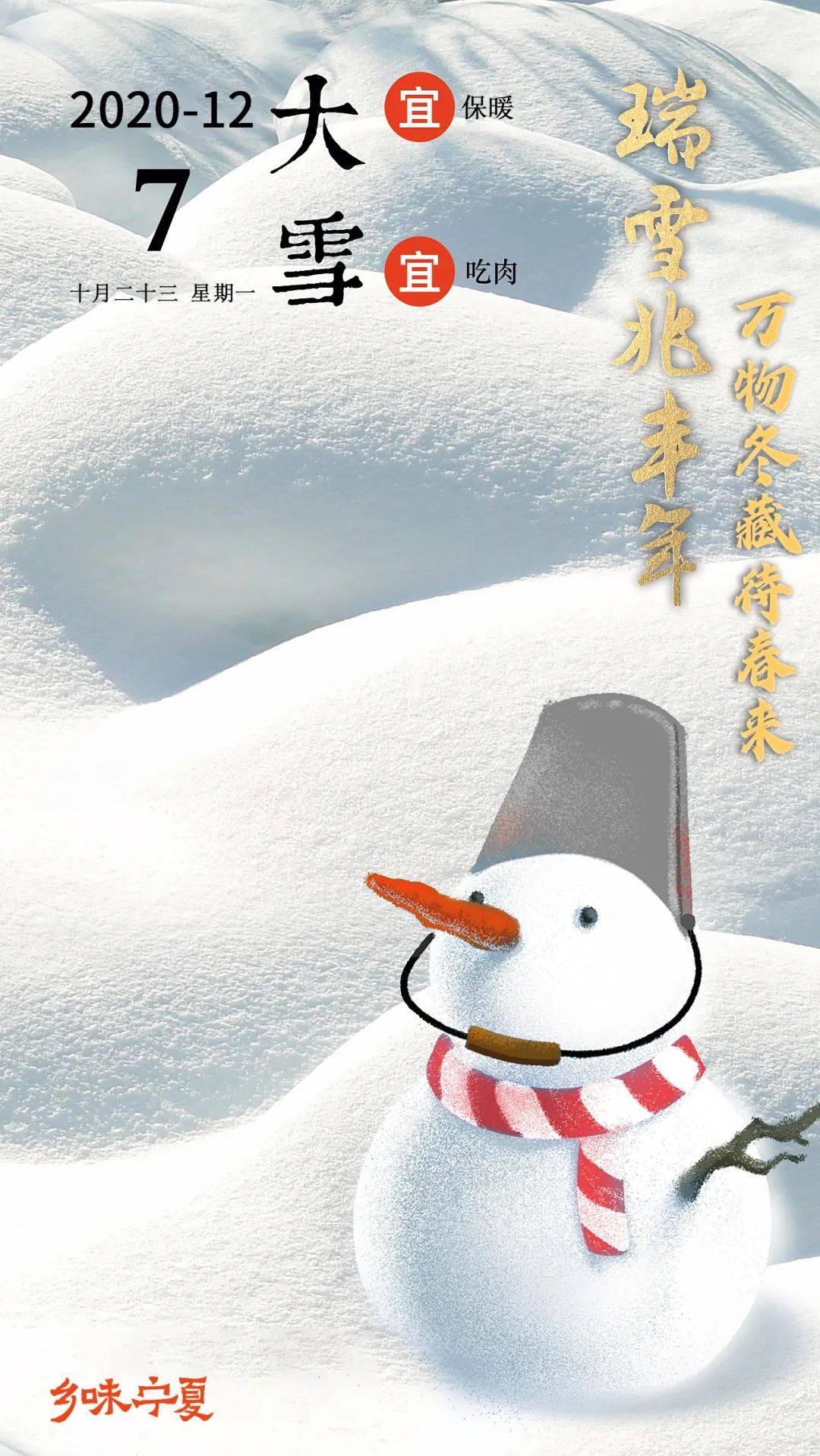 宁夏今年的雪似乎比往年多一些,瑞雪兆丰年,万物冬藏待春来.