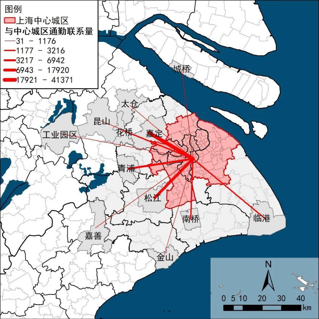长三角各城市2020年G_长三角各城市夜光图(3)