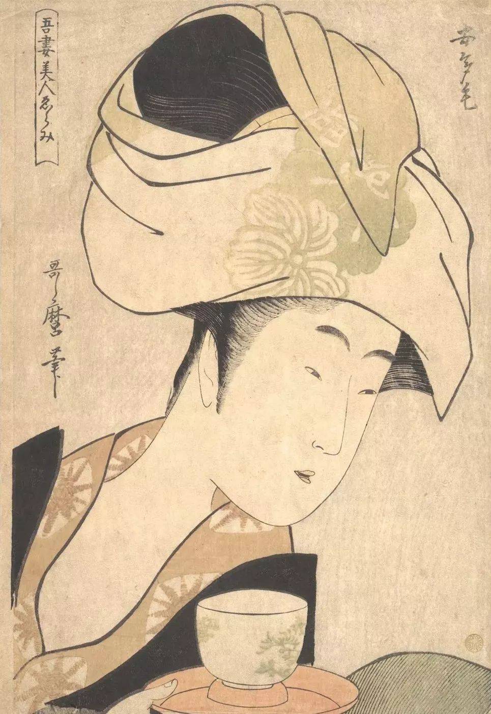 喜多川歌麿浮世绘图集