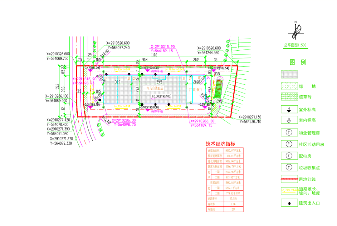 一,公示的主要内容  施工图局部变更(详见变更前后对比图云线部分)