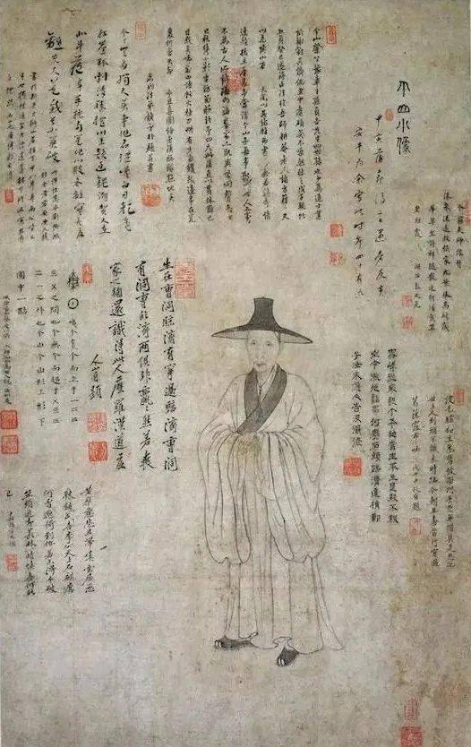 三幅八大山人《双鹰图》，精彩!_笔墨